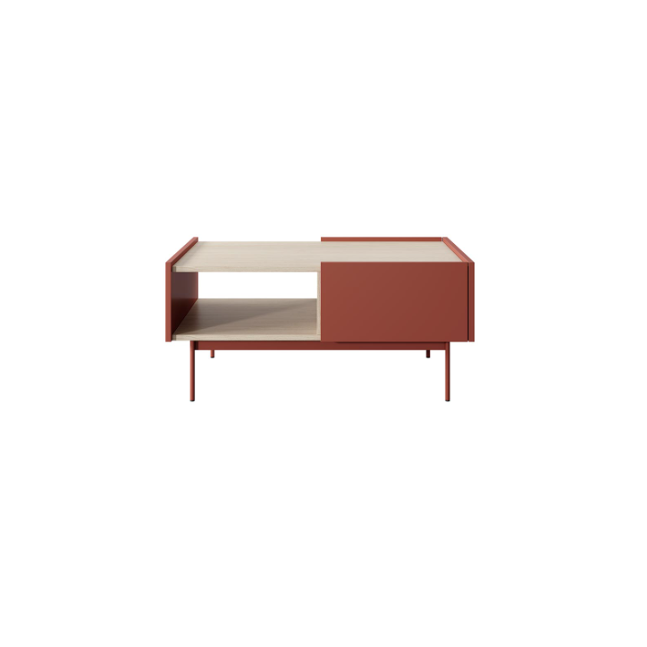 Ensemble meuble TV Couleur Céramique Rouge